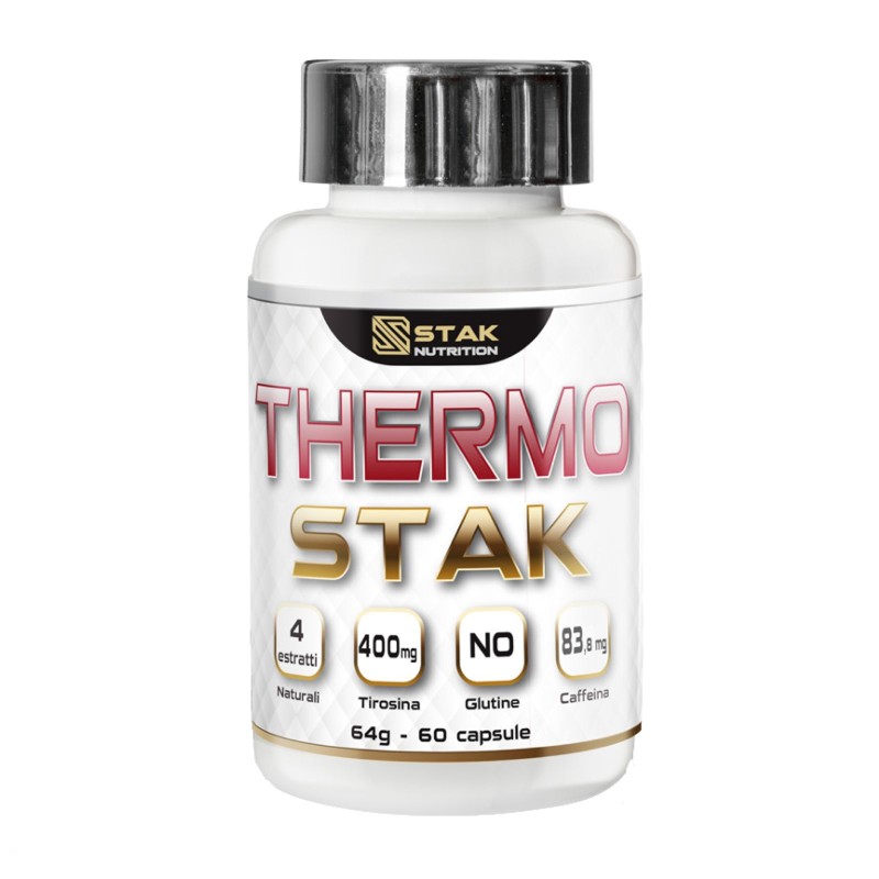 STAK NUTRITION Thermo Stak - 60 caps BRUCIA GRASSI TERMOGENICI