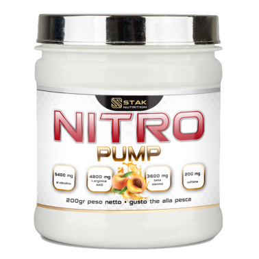 STAK NUTRITION Nitro Pump - 200 gr PRE ALLENAMENTO