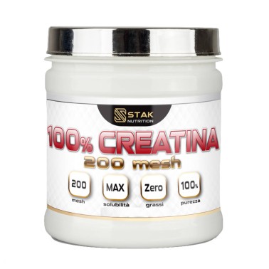STAK NUTRITION 100% Creatina 200 mesh - 300 gr CREATINA