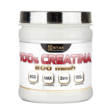 STAK NUTRITION 100% Creatina 200 mesh - 300 gr CREATINA