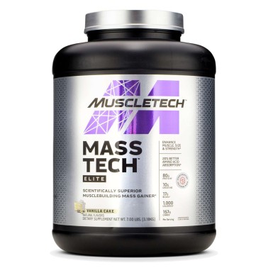 Muscletech Mass-Tech Elite - 3180 gr GAINERS AUMENTO MASSA