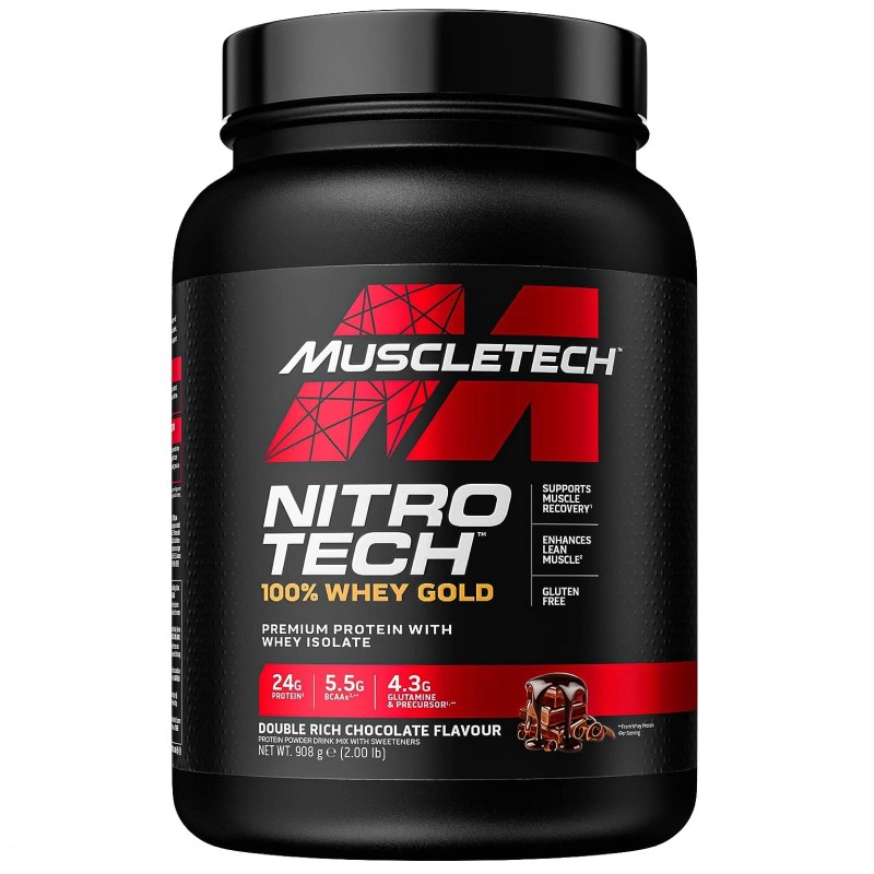 Muscletech Nitro Tech 100% Whey Gold - 908 gr PROTEINE