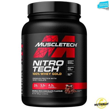 Muscletech Nitro Tech 100% Whey Gold - 908 gr PROTEINE