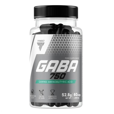 Trec Nutrition Gaba 750 - 60 caps BENESSERE-SALUTE