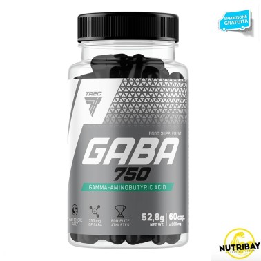 Trec Nutrition Gaba 750 - 60 caps BENESSERE-SALUTE