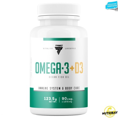 Trec Nutrition Omega-3 + D3 - 90 caps OMEGA 3