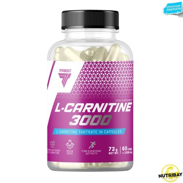 Trec Nutrition L-Carnitine 3000 - 60 caps CARNITINA