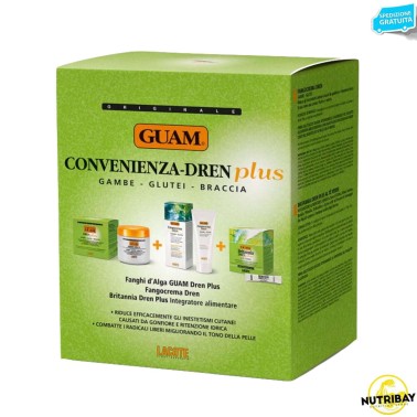 Guam Convenienza Dren Plus - Fanghi d'Alga Dren Plus+Fangocrema Dren+Britannia Dren Plus CURA DEL CORPO