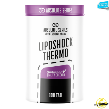 ANDERSON ABSOLUTE SERIES LIPOSHOCK THERMO 100 cpr BRUCIA GRASSI TERMOGENICI