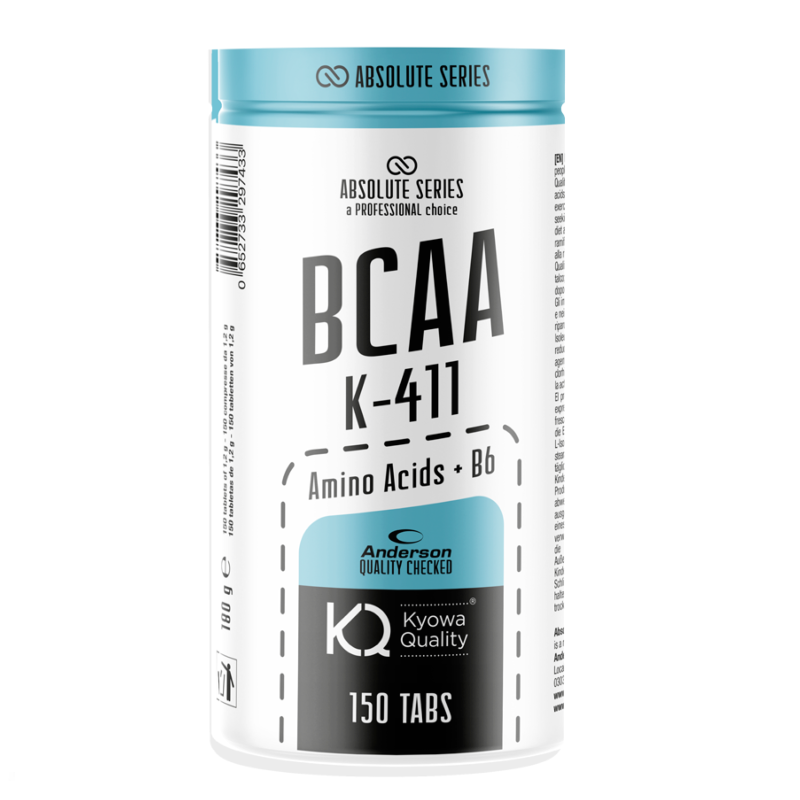 ANDERSON ABSOLUTE SERIES BCAA 4:1:1 KYOWA 150 cpr AMINOACIDI KYOWA