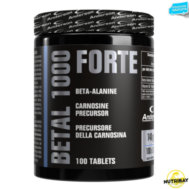 Anderson Betal 1000 Forte 100 cpr Beta Alanina da 1gr + Vitamina B6