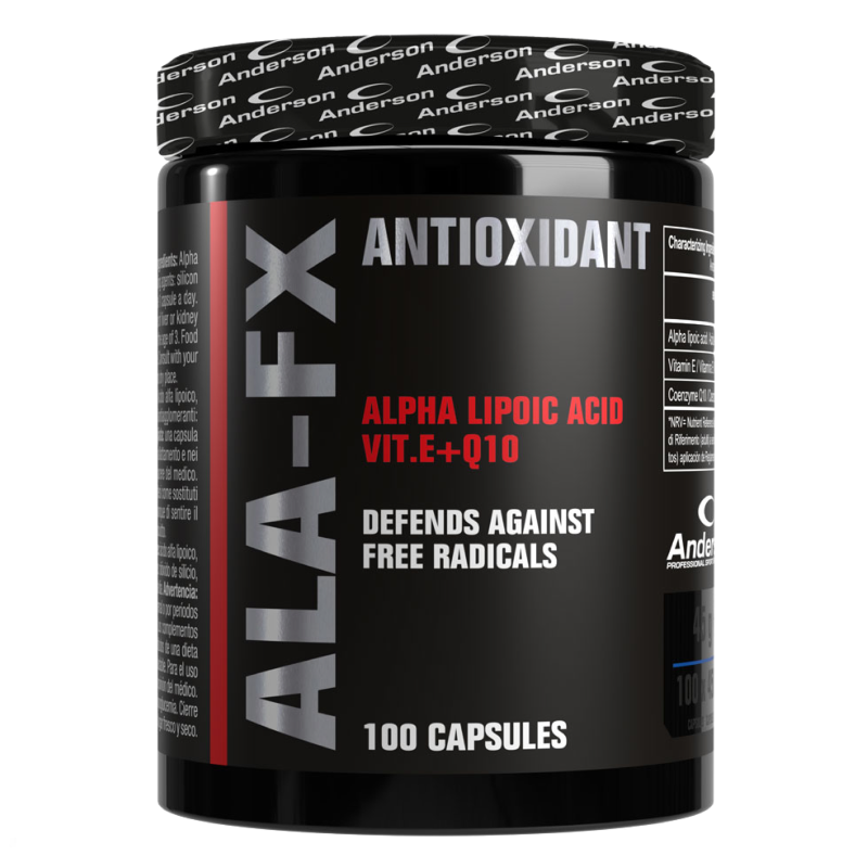 Anderson Ala Fx 100 cpr Acido Lipoico Vitamina E e Coenzima q10 BRUCIA GRASSI TERMOGENICI