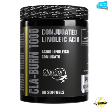 Anderson Cla Burn 60 perle Acido Linoleico Clarinol BRUCIA GRASSI TERMOGENICI