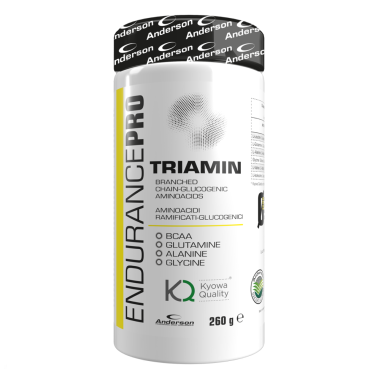 ANDERSON Triamin 200 cpr. Aminoacidi Ramificati Bcaa Glucogenetici + Glutammina AMINOACIDI BCAA