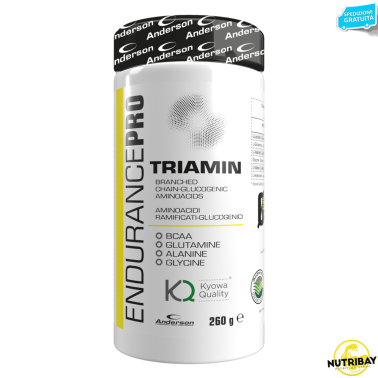 ANDERSON Triamin 200 cpr. Aminoacidi Ramificati Bcaa Glucogenetici + Glutammina AMINOACIDI BCAA