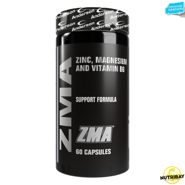 ANDERSON ZMA 60 cps Magnesio Zinco Vitamina B6
