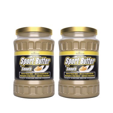 ANDERSON Sport Butter 2x510 Burro di Arachidi Ricco di Proteine Omega 3 e Fibre AVENE - ALIMENTI PROTEICI
