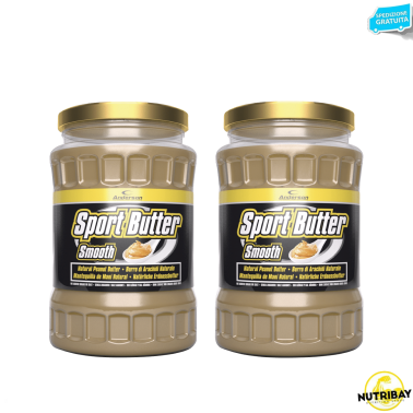 ANDERSON Sport Butter 2x510 Burro di Arachidi Ricco di Proteine Omega 3 e Fibre AVENE - ALIMENTI PROTEICI