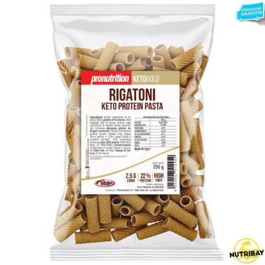 Pronutrition Keto Protein Pasta Rigatoni - 250 gr AVENE - ALIMENTI PROTEICI