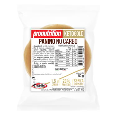 PRONUTRITION Panino KETO NOCARBO 50 gr AVENE - ALIMENTI PROTEICI