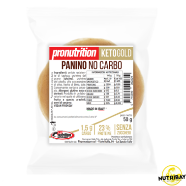 PRONUTRITION Panino KETO NOCARBO 50 gr AVENE - ALIMENTI PROTEICI