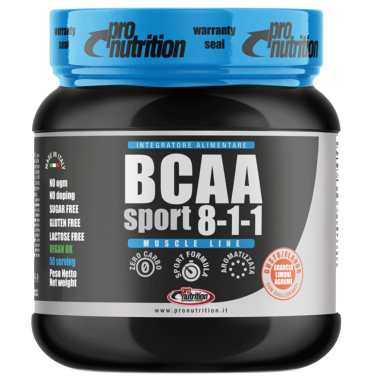 Pronutrition BCAA Sport 8:1:1 150 gr Aminoacidi Ramificati 811 in polvere AMINOACIDI BCAA 8.1.1