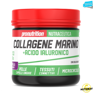 PRONUTRITION COLLAGENE MARINO + ACIDO IALURONICO 160 gr BENESSERE ARTICOLAZIONI