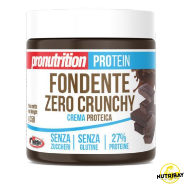 PRONUTRITION FONDENTE ZERO CRUNCHY 350 gr CIOCCOLATO FONDENTE