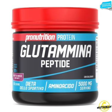 PRONUTRITION Glutammina Peptide Zero Carbo 300 grammi GLUTAMMINA