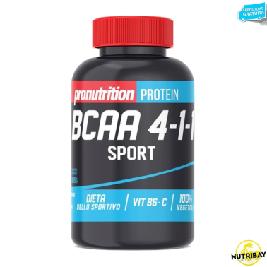 Pronutrition BCAA SPORT 4:1:1 200 cpr. Aminoacidi ramificati 411 Kyowa + b6 AMINOACIDI KYOWA