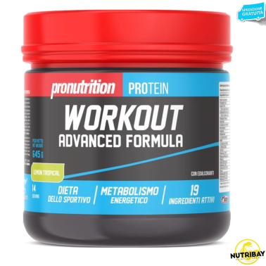 Pronutrition Workout 645 gr Pre Intra e Post Workout completo PRE ALLENAMENTO
