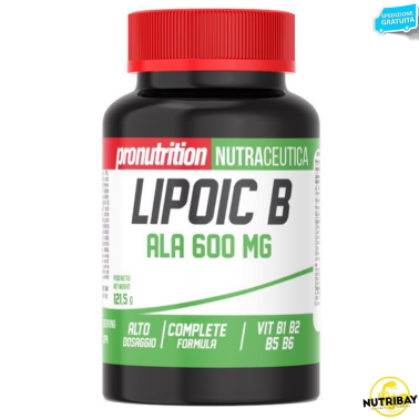 Pronutrition Lipoic b 90 cpr Acido Alfa Lipoico con vitamine b BENESSERE-SALUTE