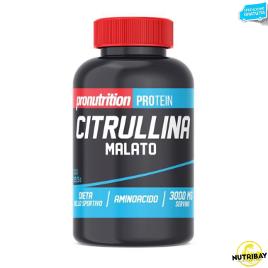 Pronutrition Citrullina Malato 90 cpr Integratore in compresse da 1 grammo PRE ALLENAMENTO