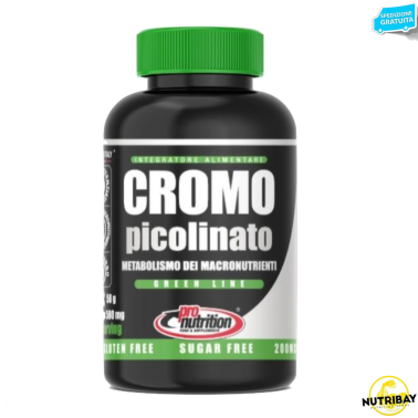 Pronutrition Cromo Picolinato 100 capsule BRUCIA GRASSI TERMOGENICI