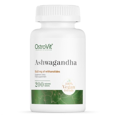 OstroVit Ashwagandha VEGE - 200 cpr BENESSERE-SALUTE