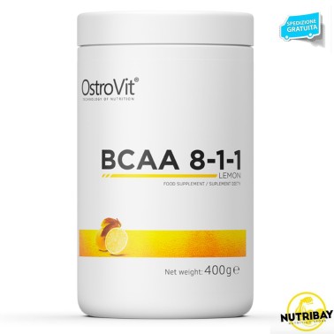 OstroVit Bcaa 8:1:1 - 400 gr AMINOACIDI BCAA 8.1.1