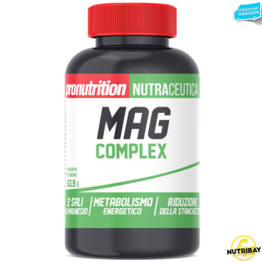 Pronutrition MAG COMPLEX 90 cps. integratore di Magnesio SALI MINERALI