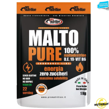 Pronutrition Maltopure 100% 908 gr Maltodestrine D.E.19 CARBOIDRATI - ENERGETICI