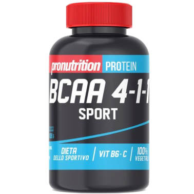 Pronutrition BCAA SPORT 4:1:1 100 cpr. Aminoacidi ramificati 411 Kyowa + b6 AMINOACIDI KYOWA