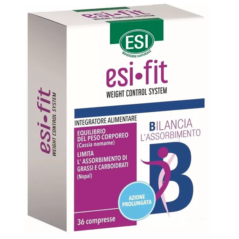 ESI FIT BILANCIA AZIONE PROLUNGATA 36 cpr BRUCIA GRASSI TERMOGENICI