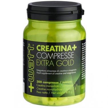 +Watt creatina Extra Gold Creapure 300 cpr CREATINA