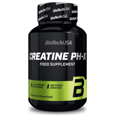 Biotech Usa Creatine PH-X 90 cps. Creatina Avanzata Alcalina Tamponata CREATINA