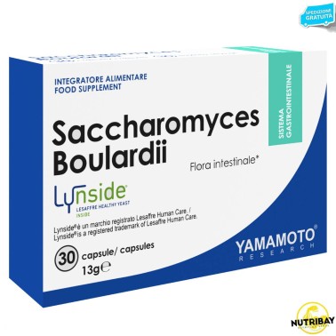 Yamamoto Nutrition Saccharomyces Boulardii Lynside® Pro SCB - 30 caps BENESSERE-SALUTE