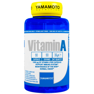 YAMAMOTO NUTRITION VITAMIN A 90 caps VITAMINE