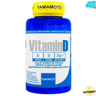 Vitamin D di YAMAMOTO NUTRITION - 90 caps VITAMINE