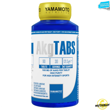 AKG TABS di YAMAMOTO NUTRITION 90 cpr - 30 dosi