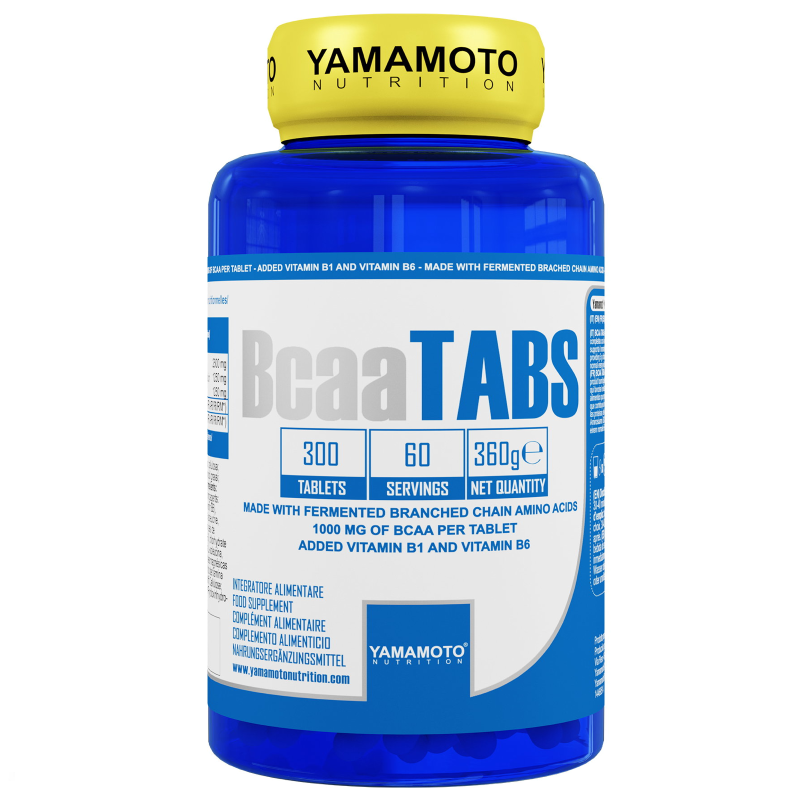 Bcaa TABS di YAMAMOTO NUTRITION Branched Chain Amino Acids - 300 cpr - 60 Dosi AMINOACIDI BCAA