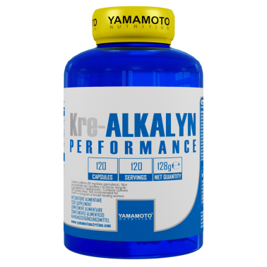 Kre-ALKALYN PERFORMANCE di YAMAMOTO NUTRITION - 120 caps CREATINA