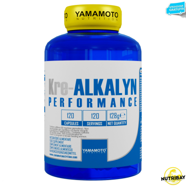 Kre-ALKALYN PERFORMANCE di YAMAMOTO NUTRITION - 120 caps CREATINA