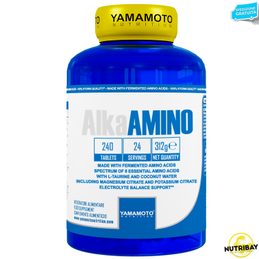 Alka AMINO di YAMAMOTO NUTRITION - 240 cpr AMINOACIDI COMPLETI / ESSENZIALI